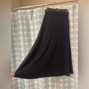 Express long maxi skirt, black, Size XS